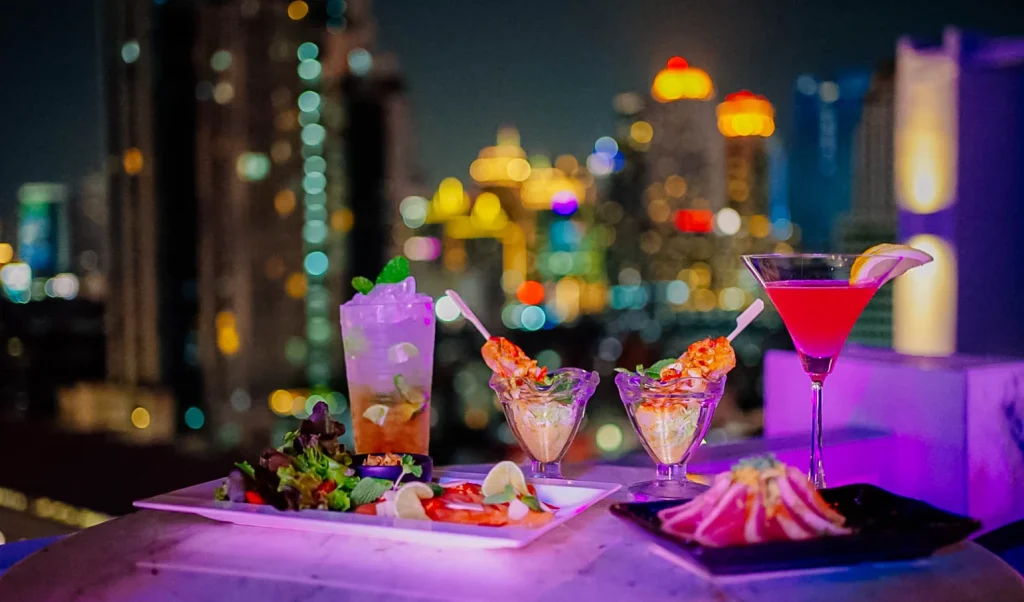 เครื่องดื่มที่บาราคูด้า Rooftop Bar